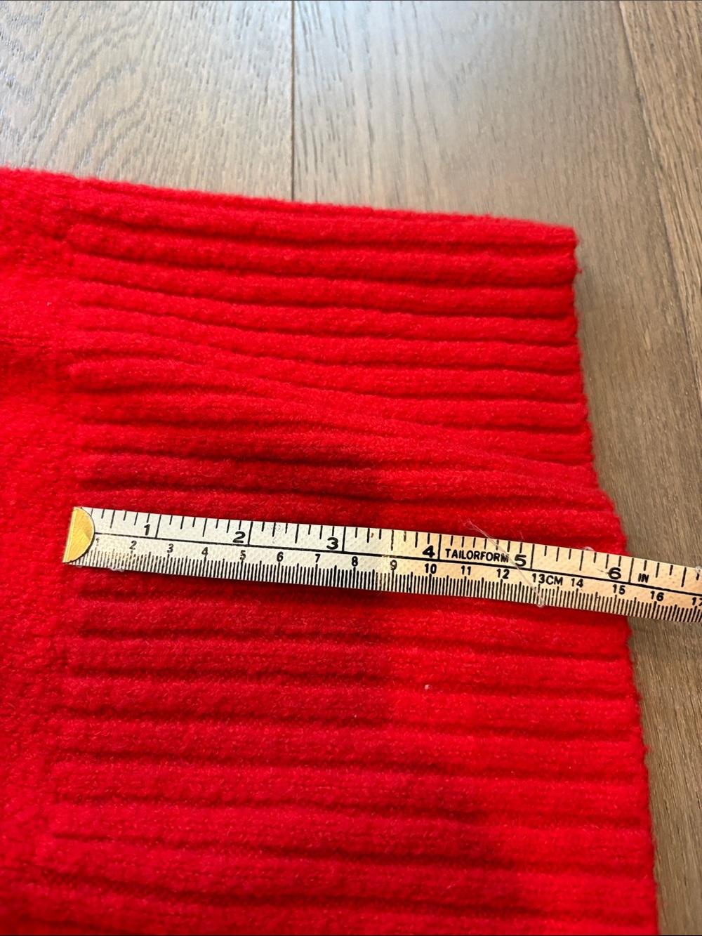 Rachel Zoe Bright Red Turtleneck Sweater - Picture 10 of 11